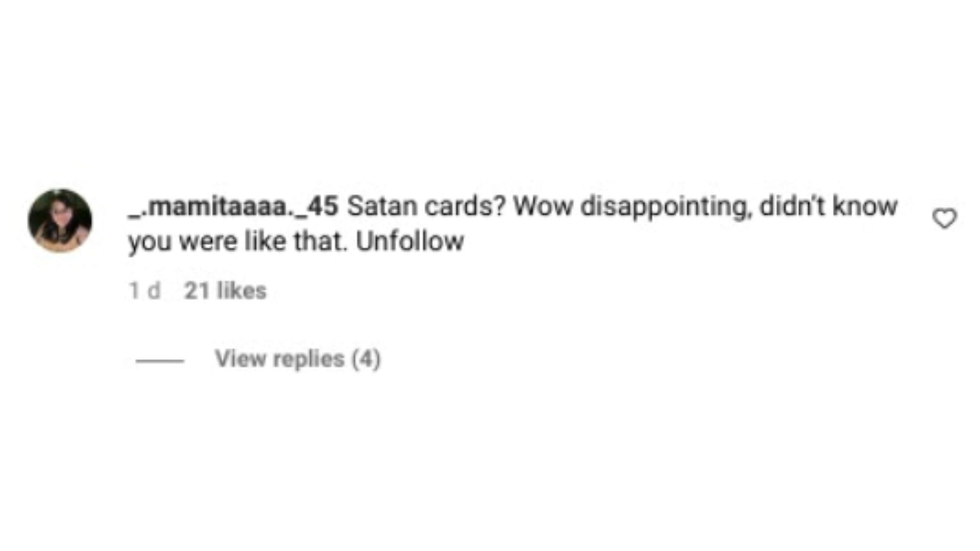 The reaction of a fan